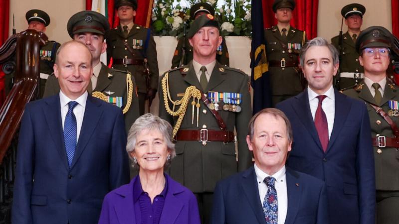 Mayo man to the fore at President of Ireland's inauguration  in Dublin Castle