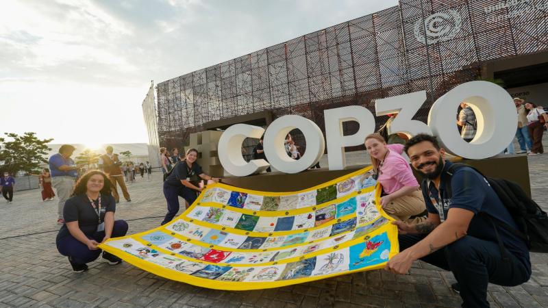 “Interwoven/Fite Fuaite” – A nationwide collaboration united 51 Irish Groups to represent Ireland at COP30.