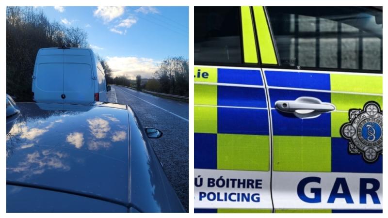 'Struggled to stay in their lane' - An Garda Siochana had to stop van on Mayo road