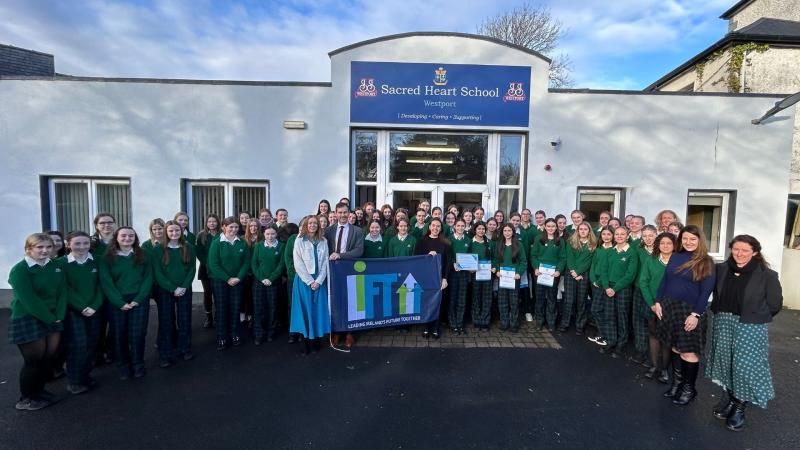 Two Mayo schools awarded first LIFT Leadership Flags