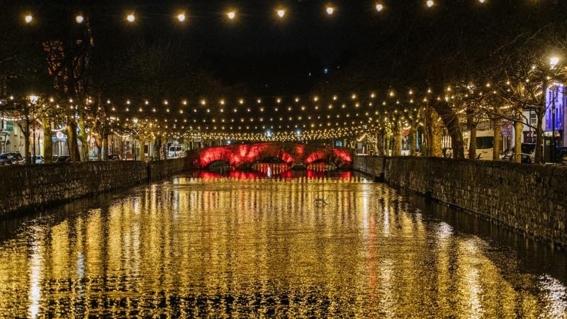 West Mayo town alight with Christmas cheer as special guest turns on lights