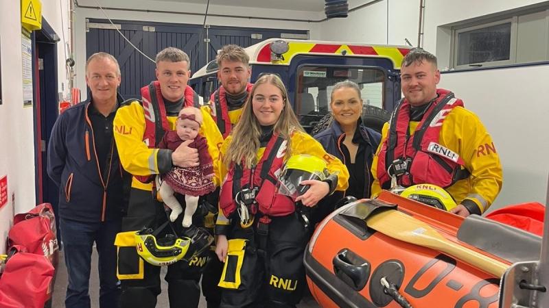 North Mayo family among volunteers at Ballyglass RNLI preparing to answer the call this Christmas