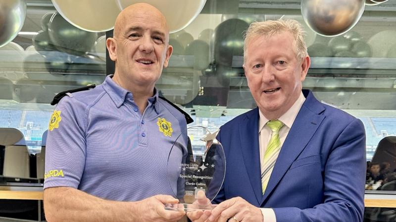 Mayo Reserve Garda recognised with special award