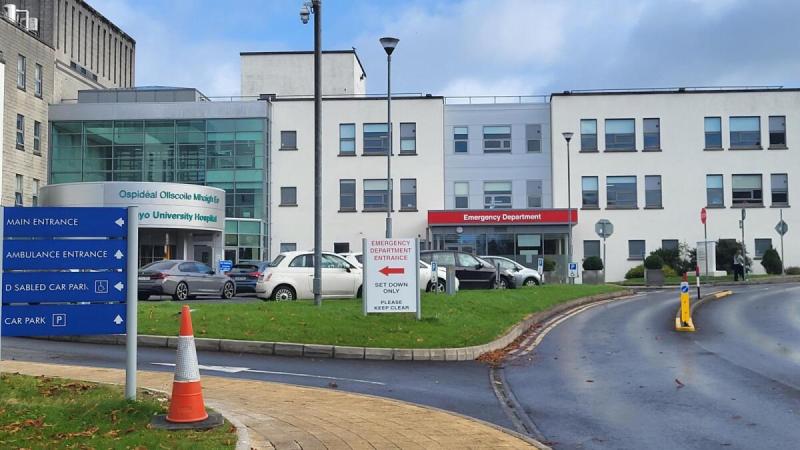 INMO 2025 statsplace Mayo hospital in top ten for overcrowding