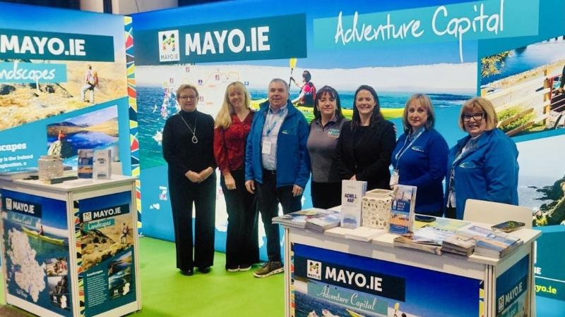 North Mayo Promoted as Wild Atlantic Way destination at Belfast holiday show