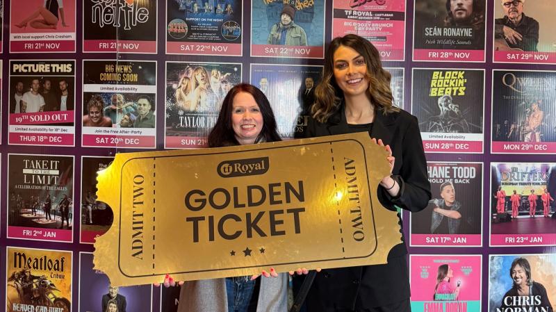 Mayo Woman Wins TF Royal Theatre&rsquo;s Golden Ticket for 2026