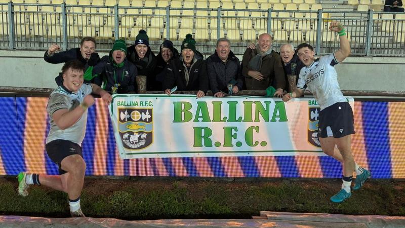 Mayo rugby club celebrate Connacht's victory in Parma