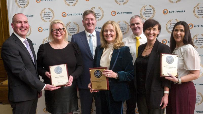 Mayo tourism businesses honoured at CI&Eacute; Tours Annual Awards of Excellence