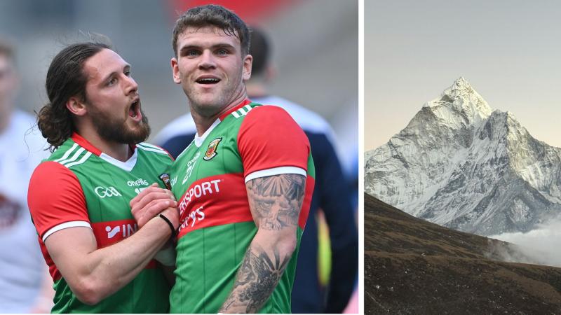  Mayo star announces partnership months out from climbing Everest