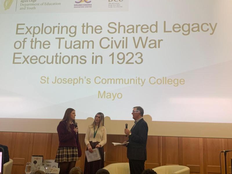 Mayo student wins All-Island History Award for Civil War Project