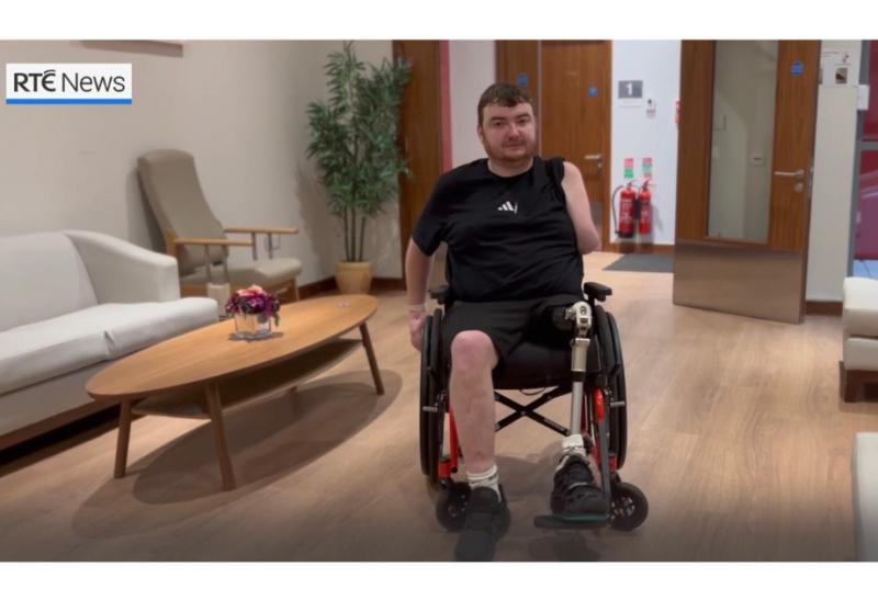 'My arm was still in the car'- Young man (30) warns other to never ever drink and drive