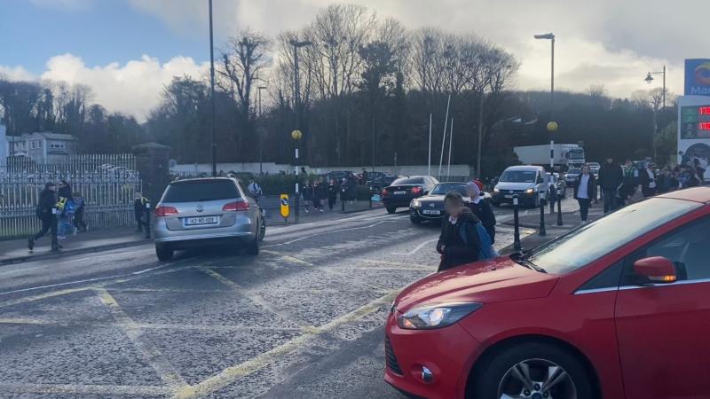 Lucky escape: Twice &ldquo;a car came close to knocking me down&rdquo;