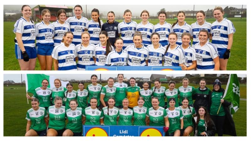 Two Mayo LGFA clubs fly flag at Com&oacute;rtas Peile P&aacute;id&iacute; &Oacute; S&eacute;
