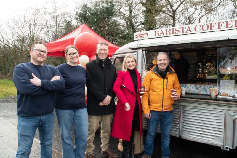 New Jalopy Bar coffee truck officially opens at Lough Lannagh in Mayo