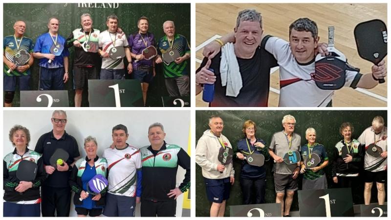 Mayo pickleball club wins medals at Munster Open Tournament