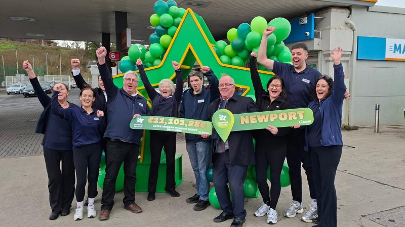 &lsquo;A big day here in Newport&rsquo; - celebrations begin for Mayo jackpot win