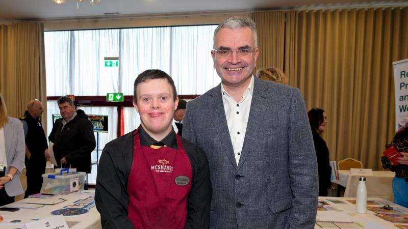 Calleary at Intreo Week Ballina