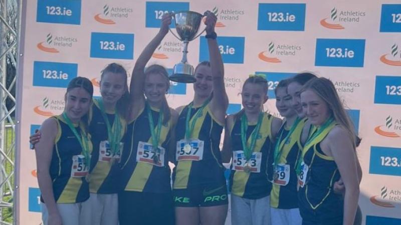 Mayo runner and her school team win gold at cross country All-Ireland championships 