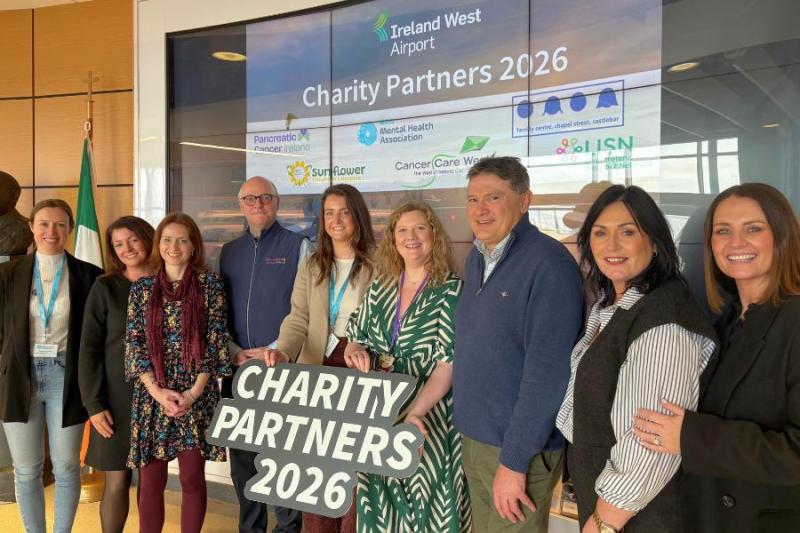 Ireland West Airport Charity partners 2026