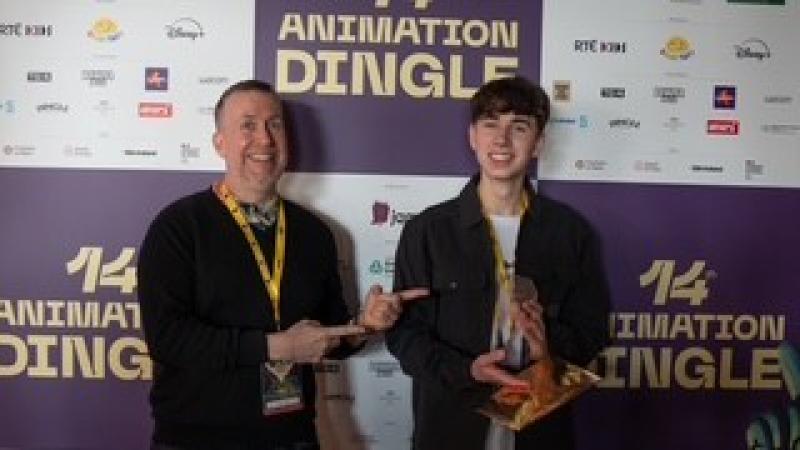 Mayo student wins Young Animator of the Year Award