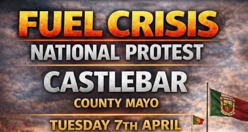 National fuel protest to take place in Mayo town tomorrow morning