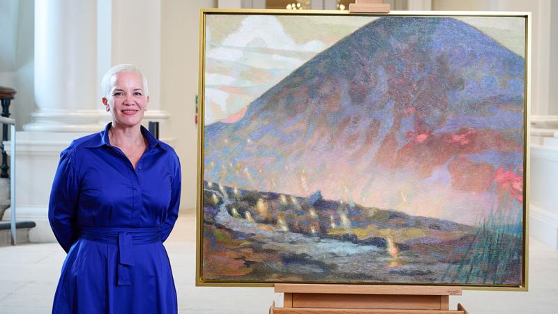 &lsquo;I don't mind if people do or don't like&rsquo; painting of Croagh Patrick