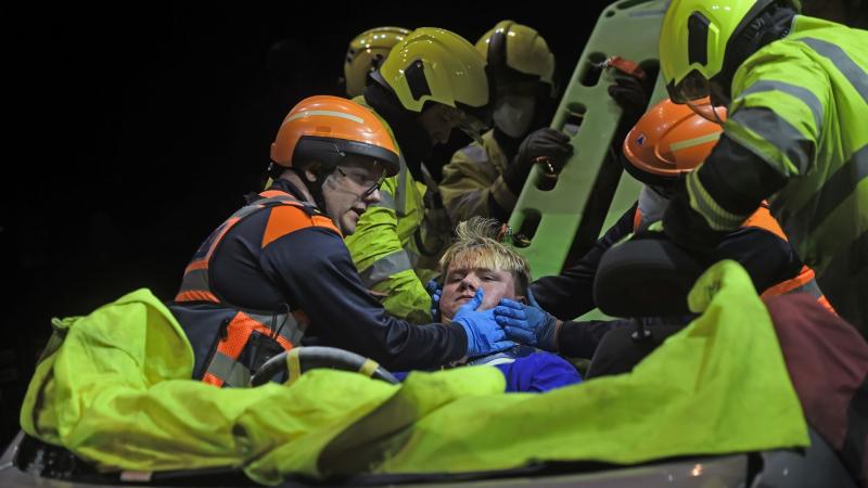 &lsquo;When in Doubt, Get Out&rsquo;: AXA Roadshow warns students of road Crash Consequences