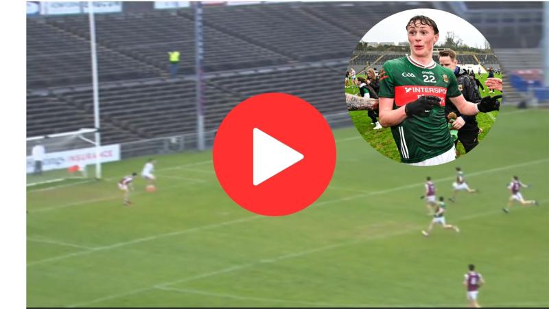 HIGHLIGHTS: Kobe McDonald on fire as Mayo U-20s book Connacht Final spot