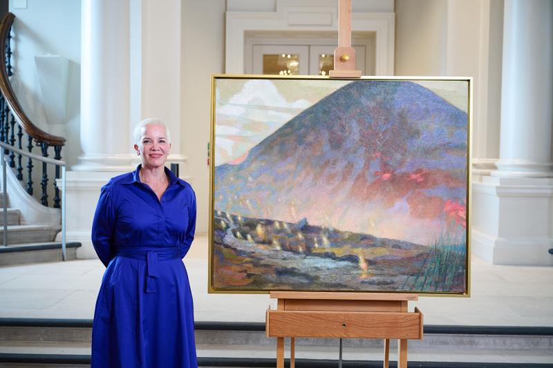&ldquo;I don&rsquo;t mind if people do or don&rsquo;t like it&rdquo; - Kim Day on Croagh Patrick painting 