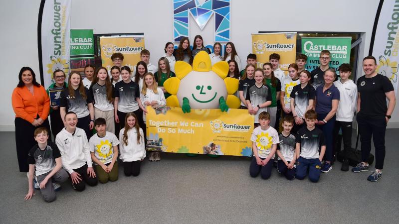 Mayo swimmers take on unique challenge for charity fundraiser 