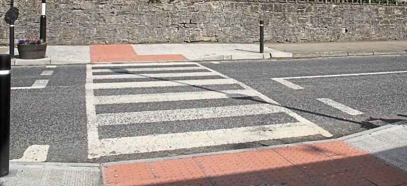 A Mayo councillor says he is prepared to protest over pedestrian crossing in Foxford