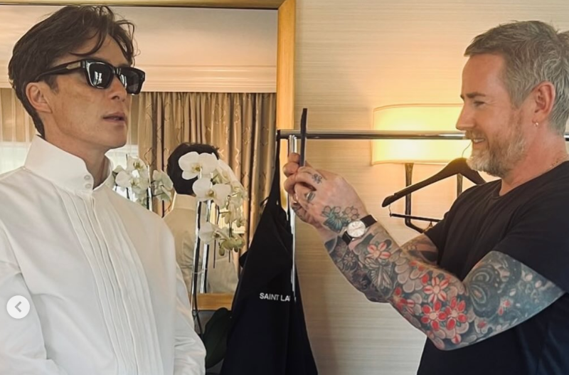 Limerick hairstylist helps Cillian Murphy look like a 'boss' for Golden Globes