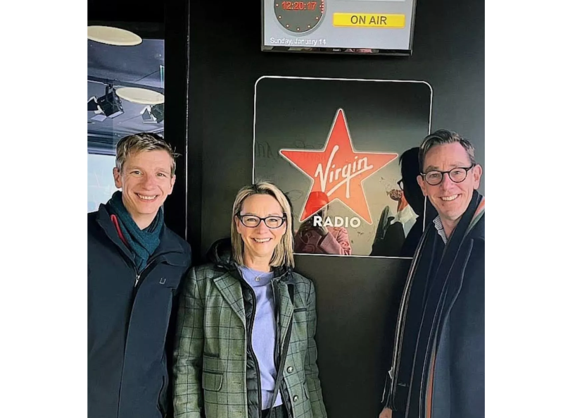‘Bring your family to work day’: Ryan Tubridy gives siblings tour of his new office