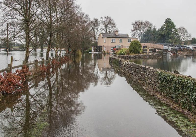 Family Christmas ruined by flooding in Roundfort