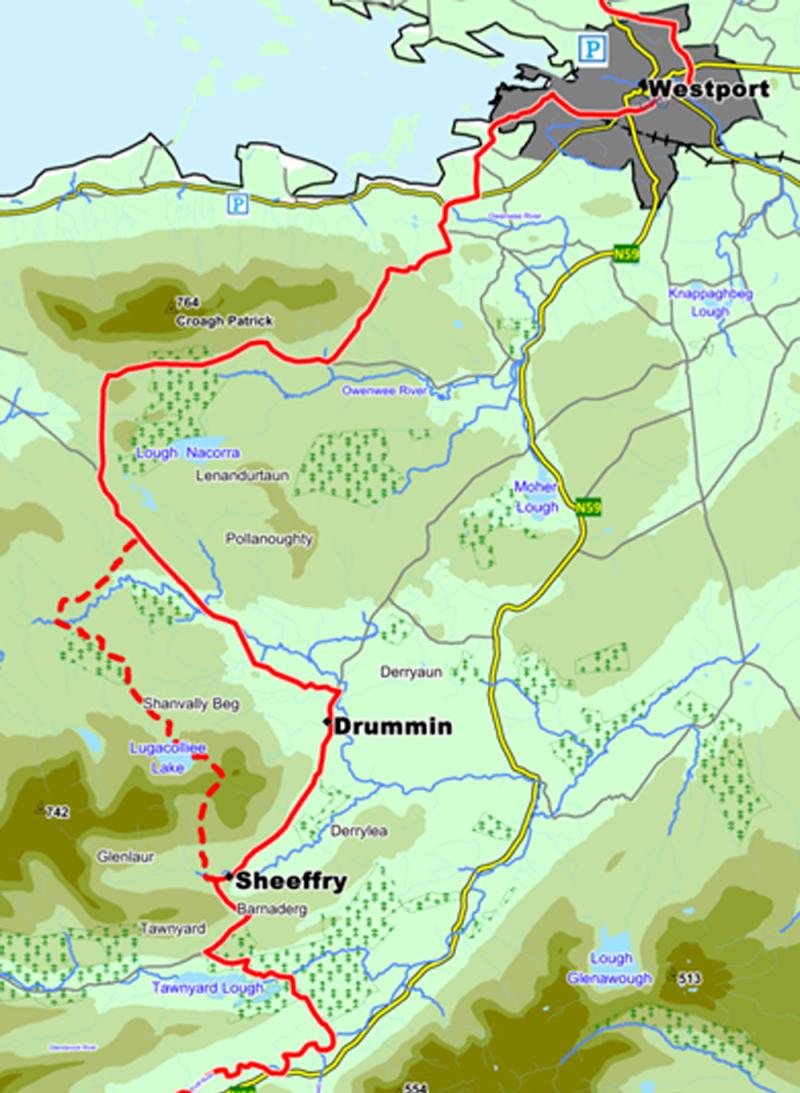 OUTDOORS The Western Way – Sheeffry to Westport