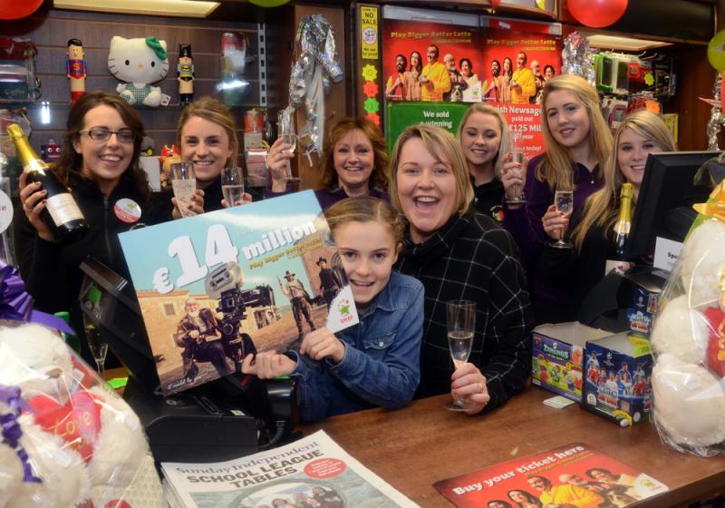 Lucky lotto town brings home the jackpot again