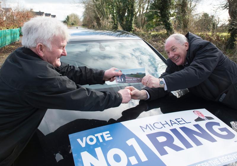 Ring claims no seat in the Dáil is safe