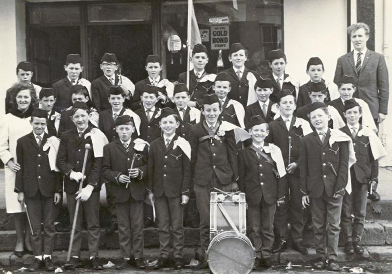 Dooagh boys get tuned for school band reunion