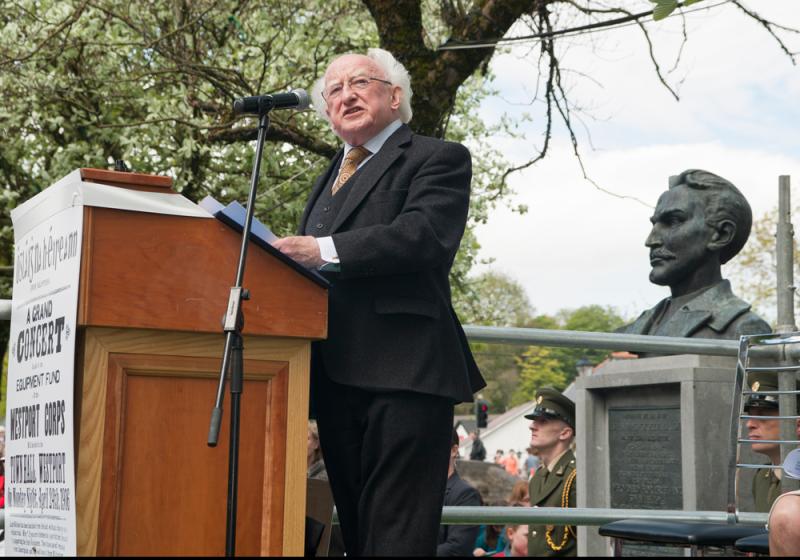 ‘The people of Mayo were never slow to stir’ - President