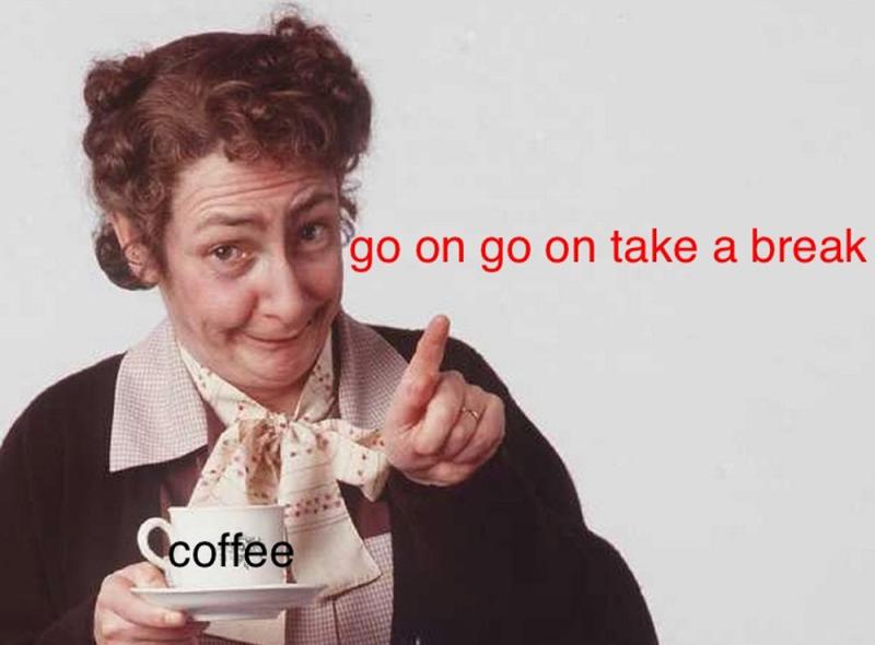 Mrs Doyle on Mayo roads