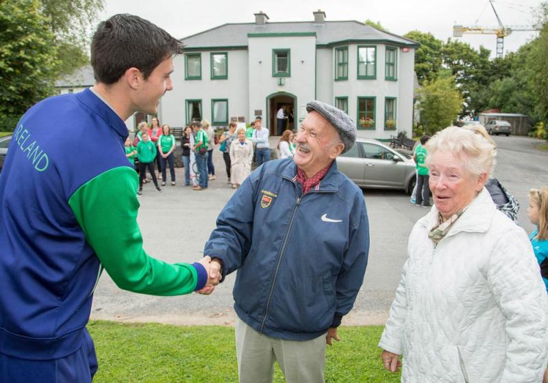 Castlebar Olympian Nicholas Quinn comes home