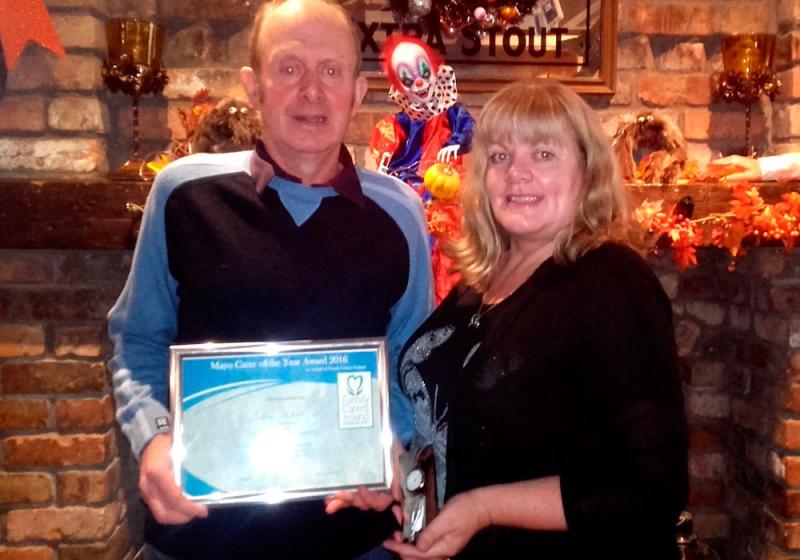 Paddy Philips posthumously honoured as Carer of the Year