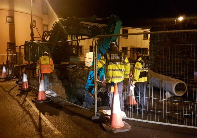 Belmullet construction worker remains in hospital after accident