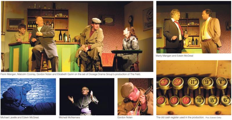 Taking to the stage in Achill