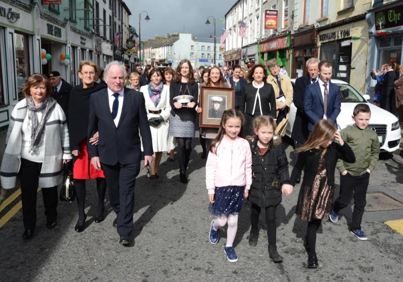 Ballyhaunis remembers Vietnam war hero Patrick Gallagher