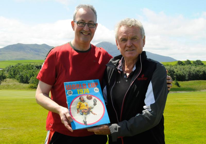 Legendary German goalkeeper visits Westport