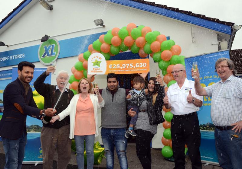 Winning EuroMillions ticket sold in Castlebar
