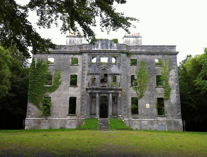Ghosts and winged creatures on the shores of Lough Carra 