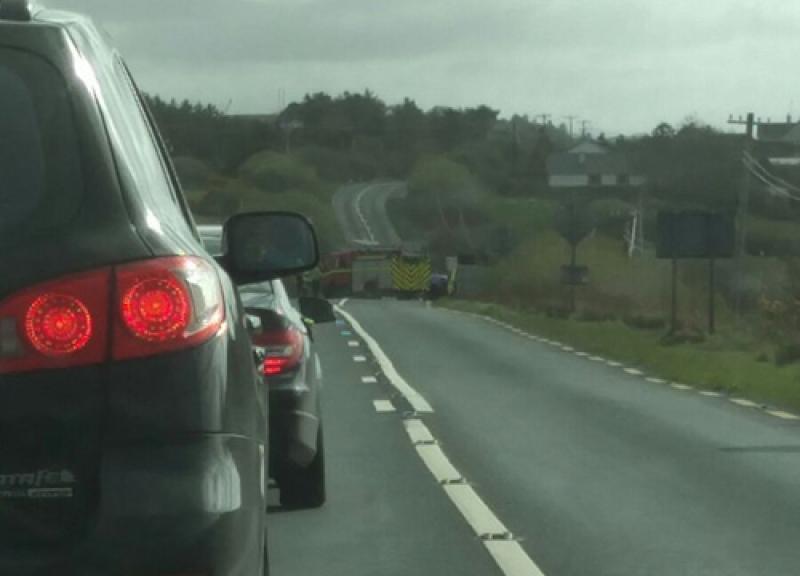 Serious crash at Tiernaur on the N59 