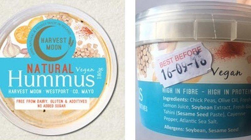 Harvest Moon hummus recalled due to Listeria fears 